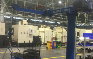 折臂式旋臂起重机在钢铁制造中的应用